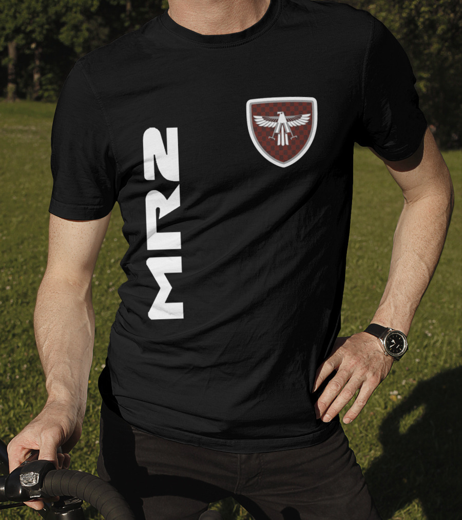Mr2 03 Eagle Emblem Racing Checkerboard Crest T-Shirt