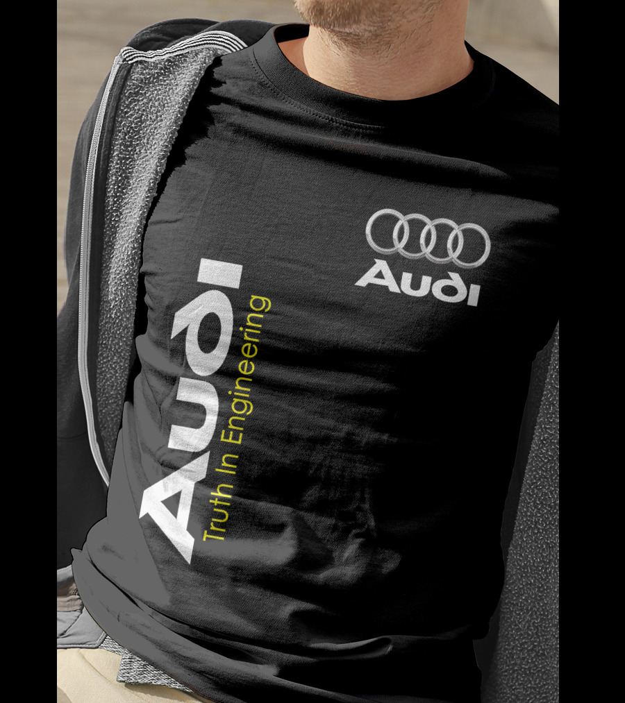 Audi Truth In Engineering Logo Rings T-Shirt