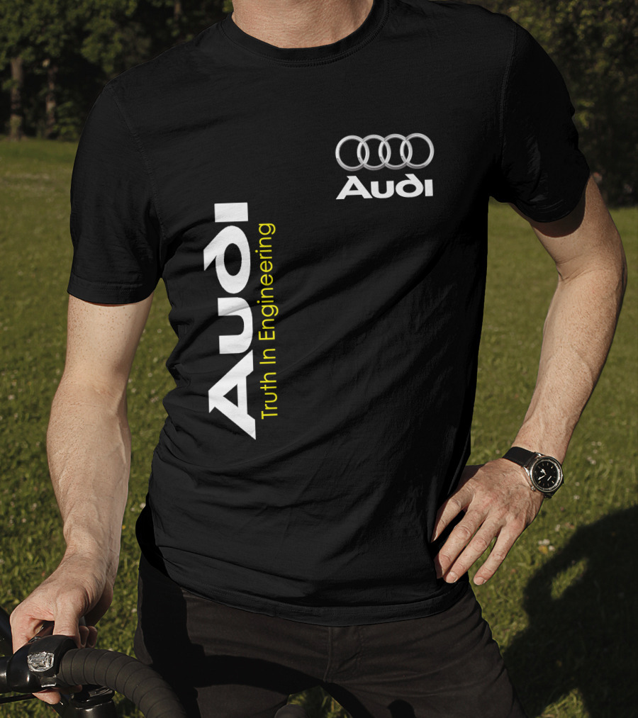 Audi Truth In Engineering Logo Rings T-Shirt