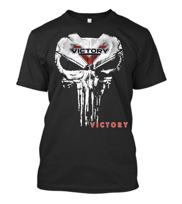 Victory Motorcycles Skull Logo Victory T-Shirt