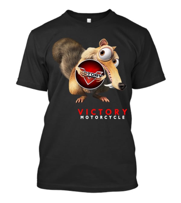Victory Motorcycle Ice Age Scrat T-Shirt