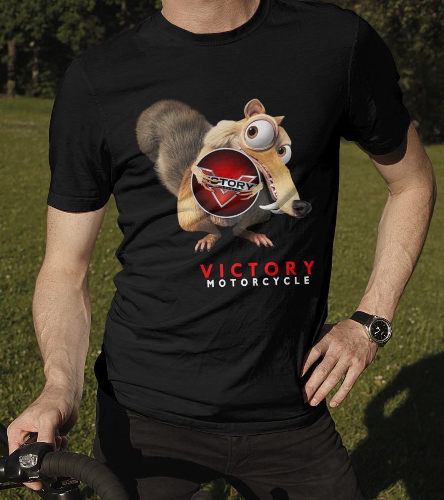 Victory Motorcycle Ice Age Scrat T-Shirt