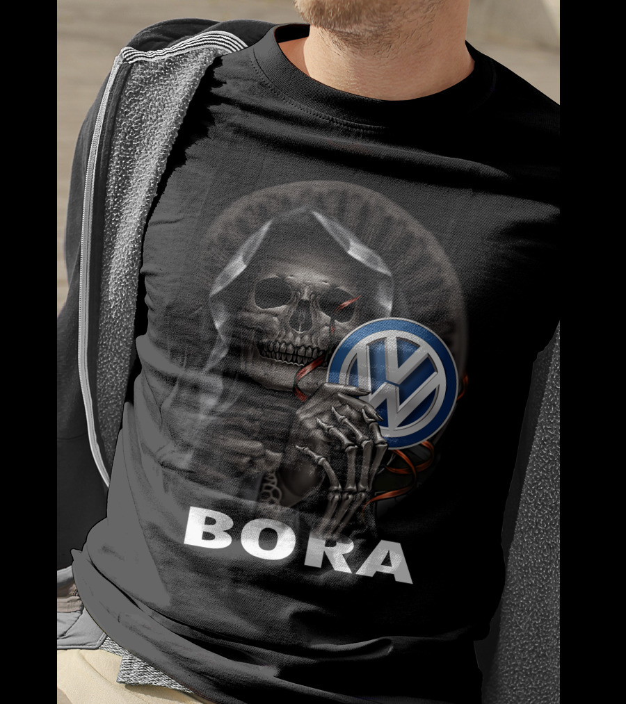 Bora Volkswagen Grim Reaper Skeleton T-Shirt