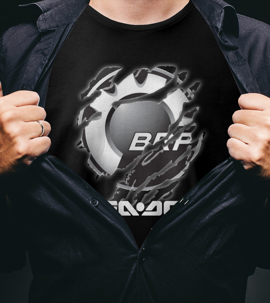 Brp Sea-Doo Logo Ripped Claw Marks T-Shirt