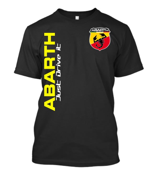 Abarth Just Drive It Scorpion Shield T-Shirt