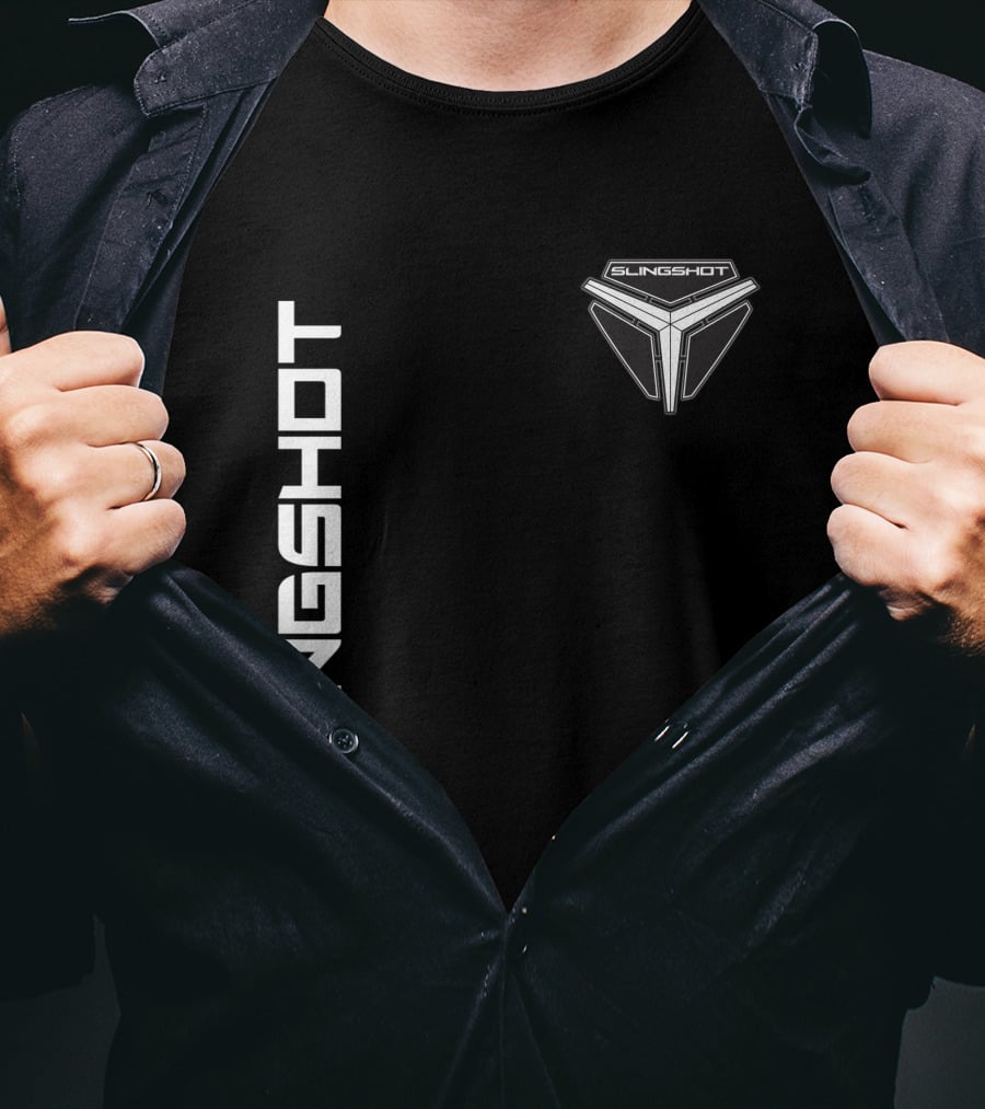 Slingshot 10 Three-Wheel Roadster Emblem T-Shirt