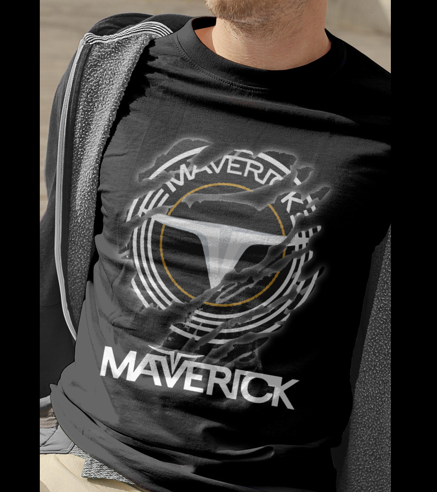 Maverick 07 Electric Logo Claw Marks T-Shirt
