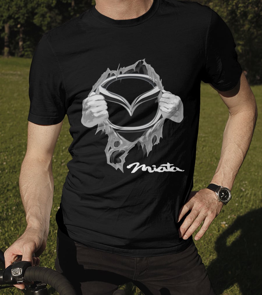 Mazda Miata Logo Hands T-Shirt