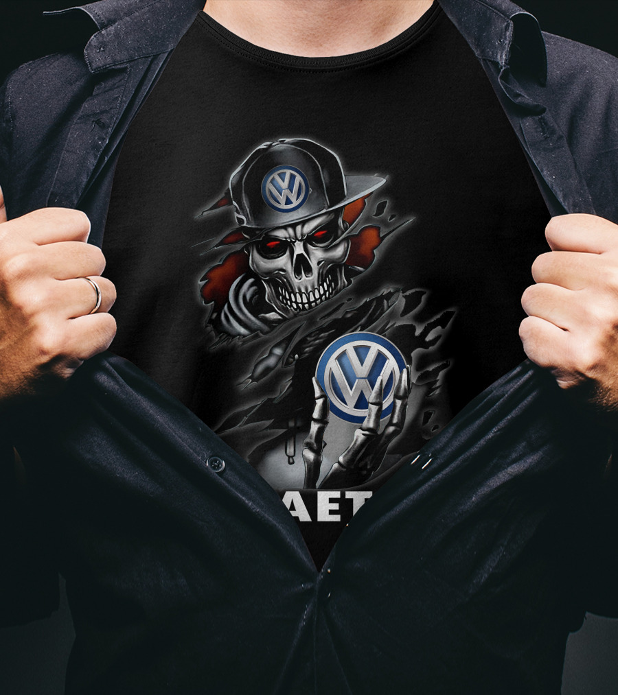 Volkswagen Phaeton Skull Vw T-Shirt