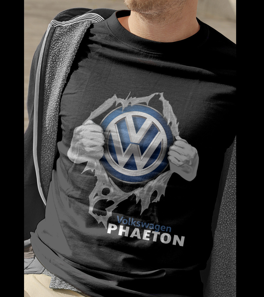 Volkswagen Phaeton 08 Logo Tear T-Shirt