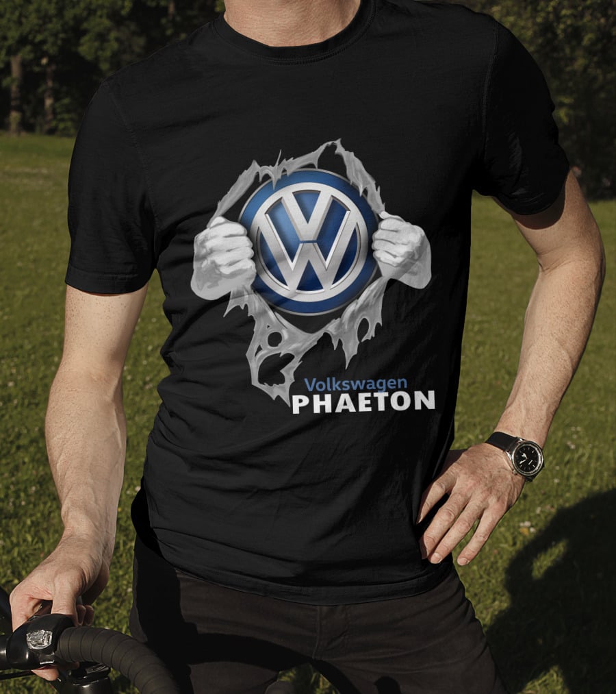 Volkswagen Phaeton 08 Logo Tear T-Shirt