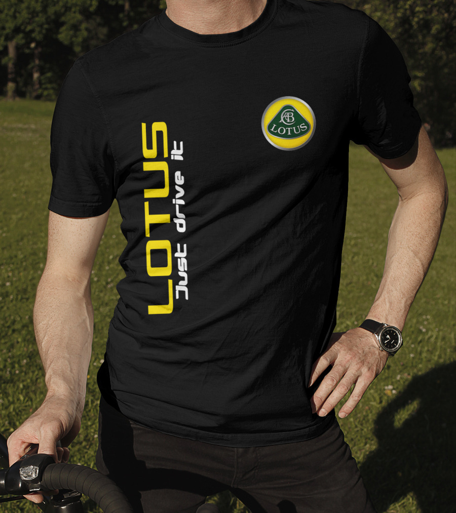 Lotus Just Drive It Logo Badge T-Shirt