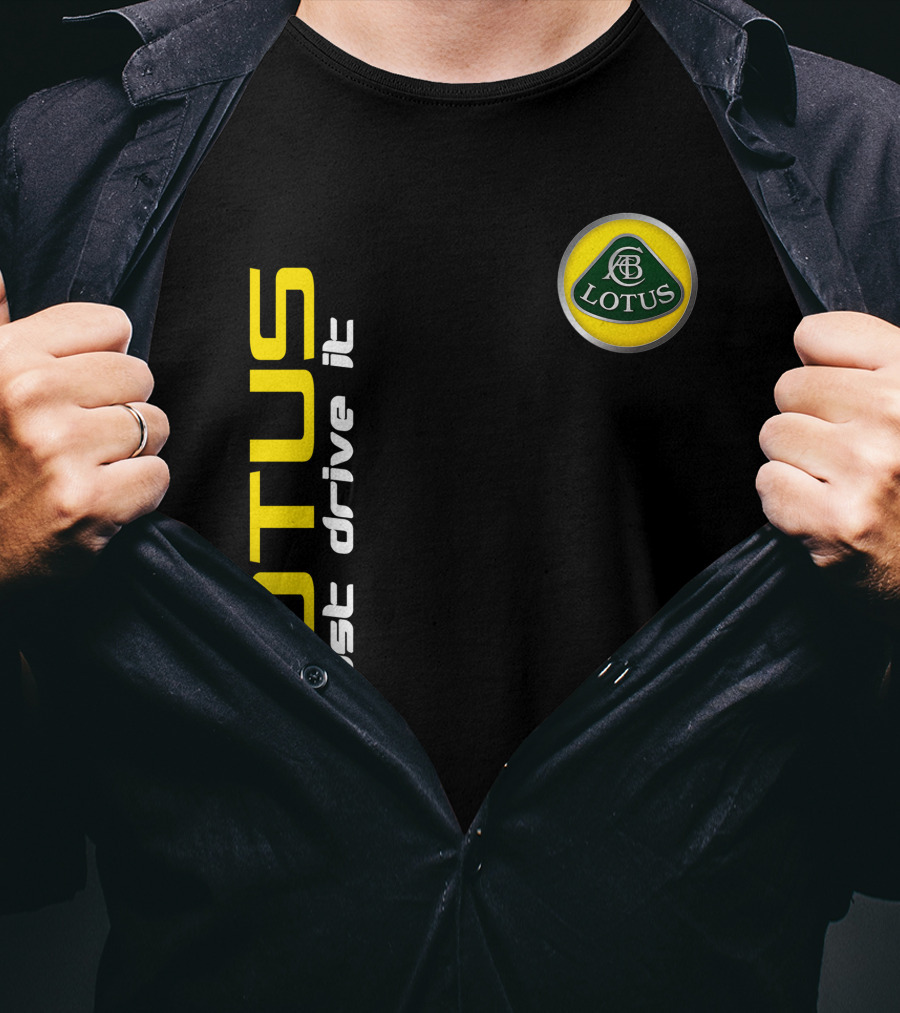 Lotus Just Drive It Logo Badge T-Shirt