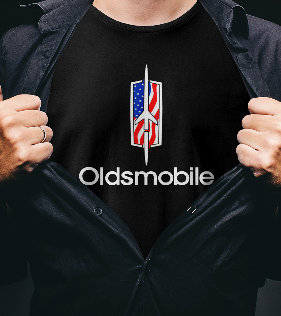 Oldsmobile American Flag T-Shirt