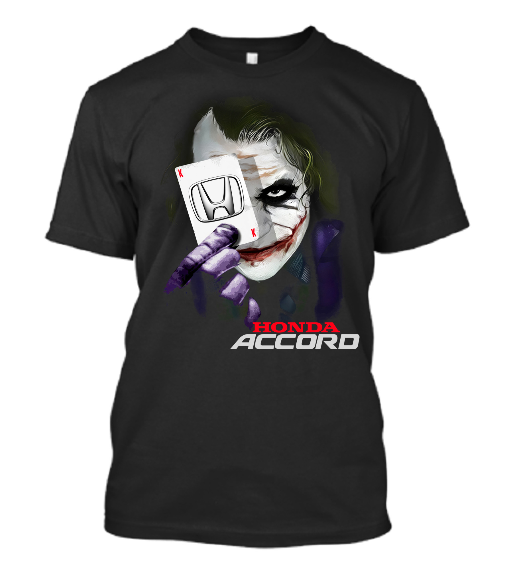Honda Accord Joker Playing Card T-Shirt