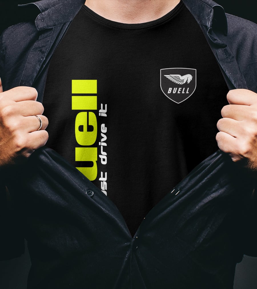 Buell Just Drive It Wing T-Shirt