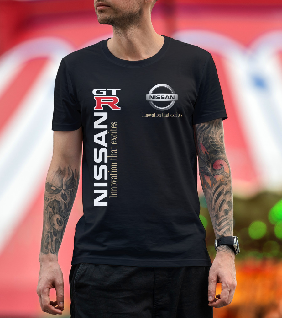 Nissan Gt-R Innovation That Excites T-Shirt