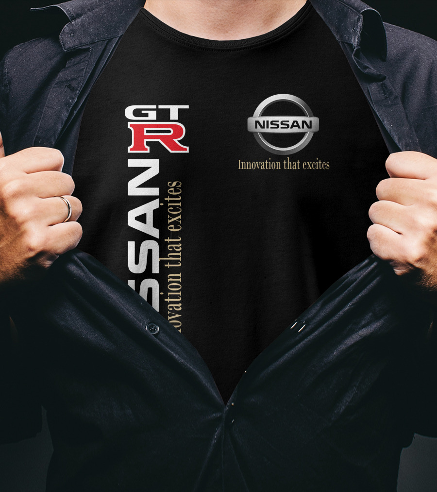Nissan Gt-R Innovation That Excites T-Shirt