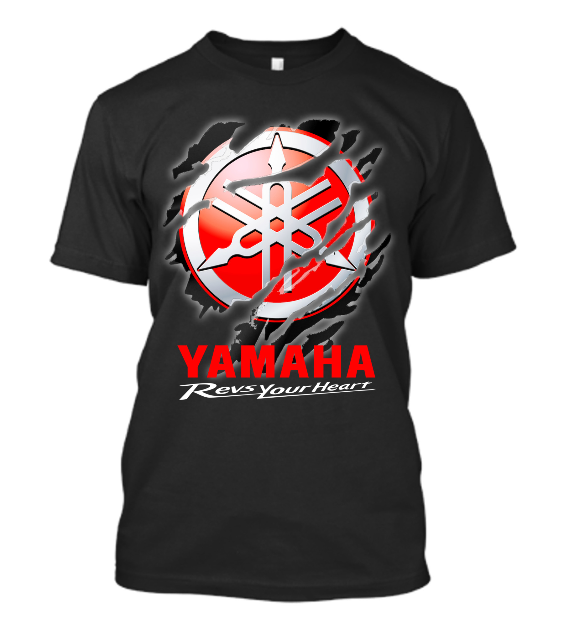 Yamaha Revs Your Heart 04 Red T-Shirt