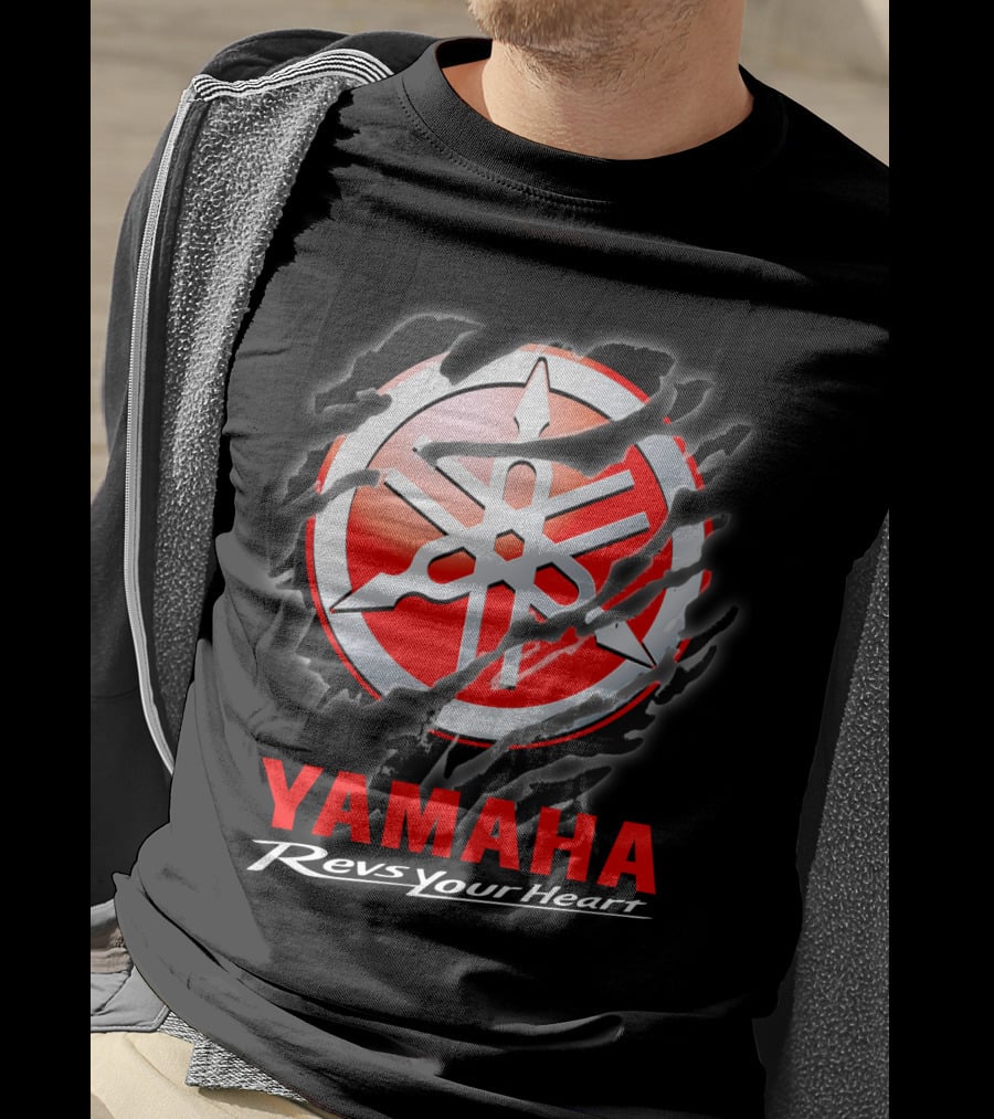 Yamaha Revs Your Heart 04 Red T-Shirt