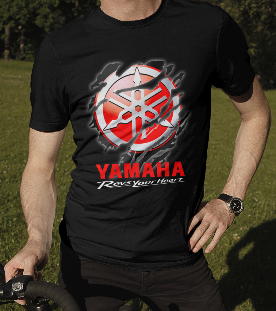 Yamaha Revs Your Heart 04 Red T-Shirt