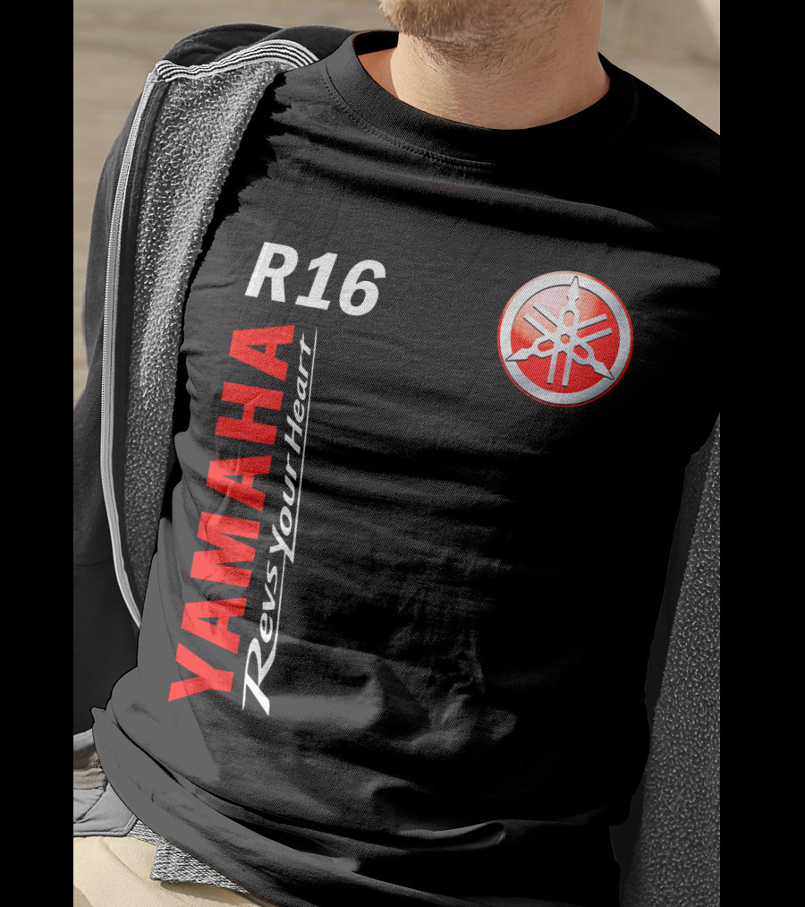 Yamaha R16 Revs Your Heart T-Shirt