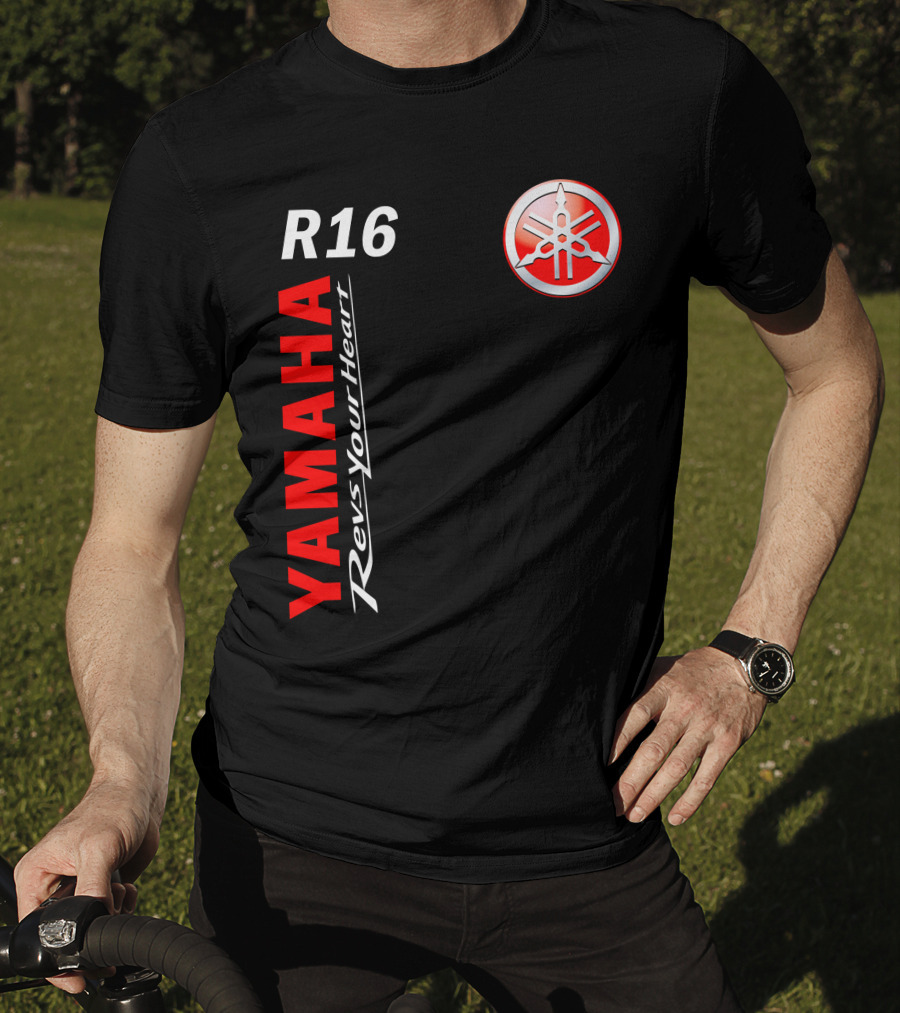 Yamaha R16 Revs Your Heart T-Shirt
