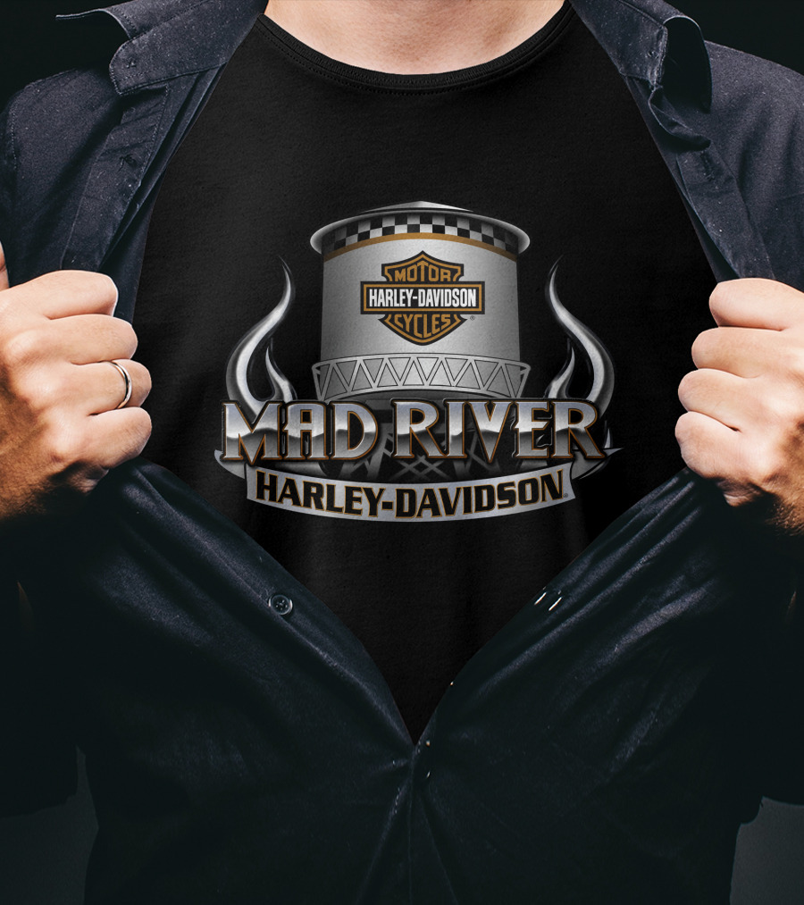 Mad River Harley Davidson Motor Cycles T-Shirt