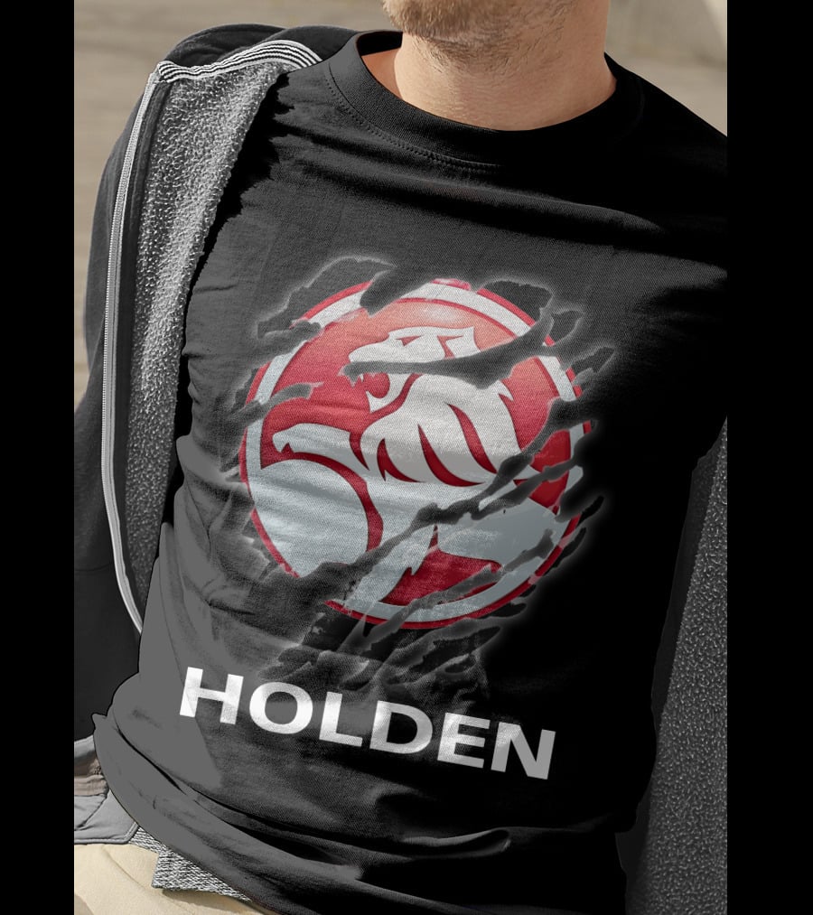 Holden Lion Logo With Claw Marks T-Shirt