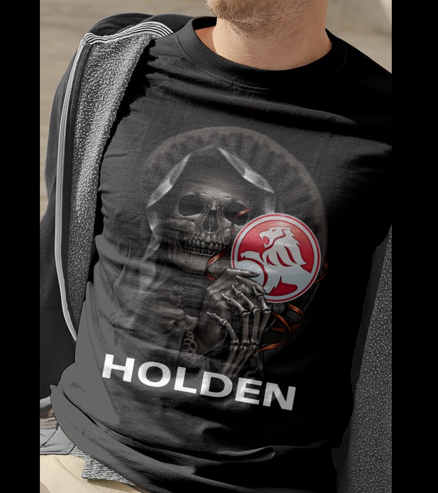Holden Skull Logo Grim Reaper Icon T-Shirt
