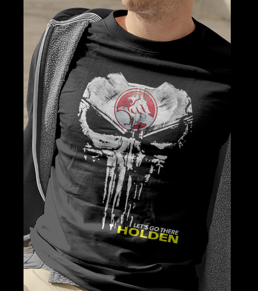 Let's Go There Holden Skull Lion T-Shirt