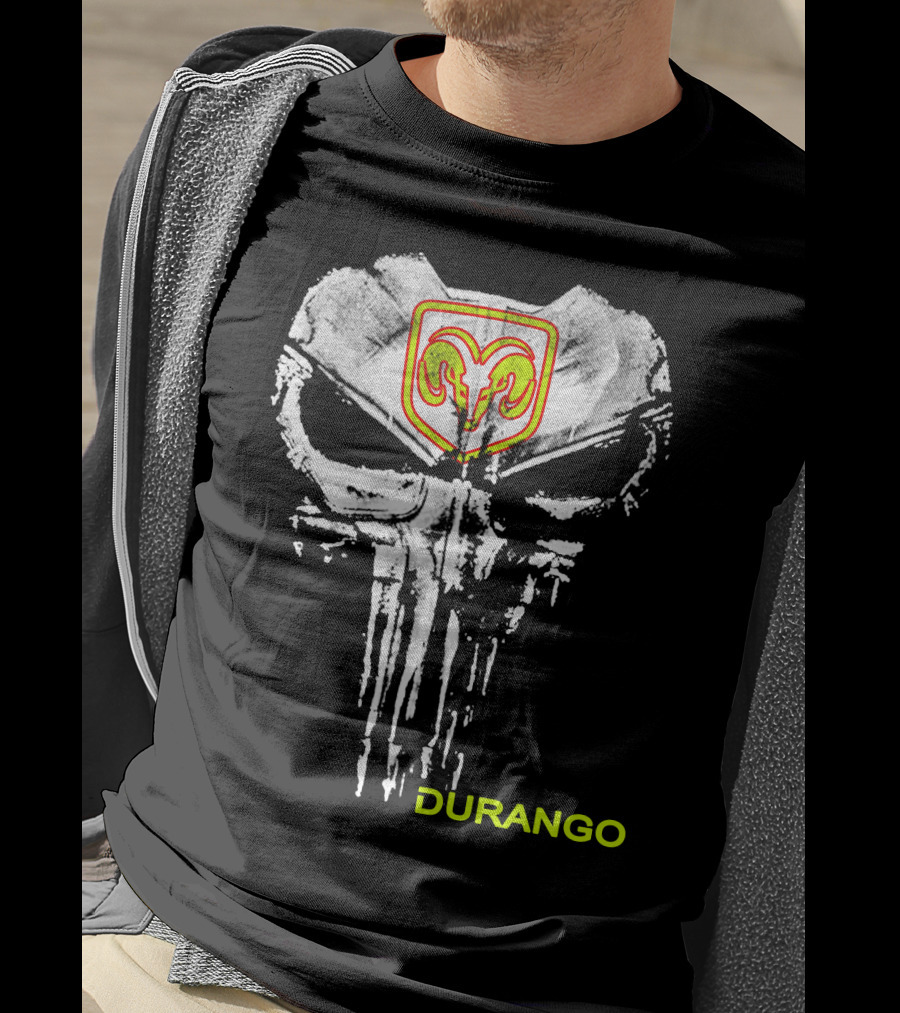 Durango Ram Skull Punisher T-Shirt