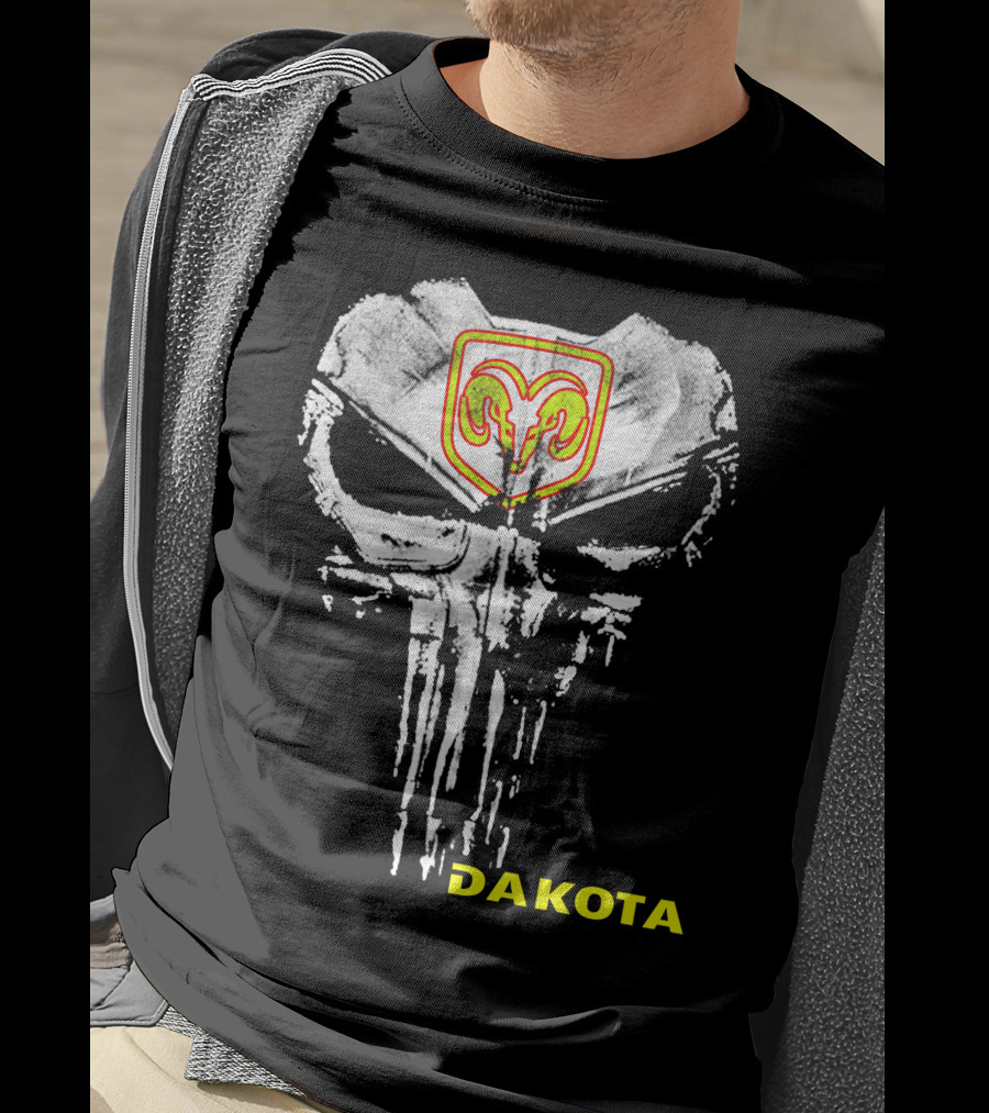 Ram Skull Emblem Dakota T-Shirt