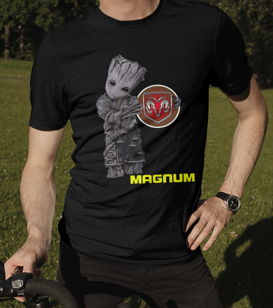 Magnum Groot Standing With Ram T-Shirt