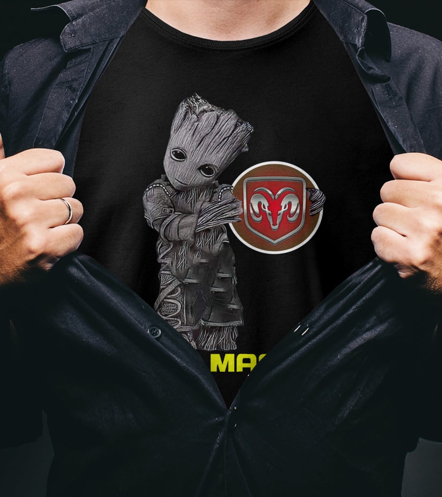 Magnum Groot Standing With Ram T-Shirt