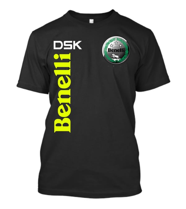 Benelli Dsk Logo With Emblem And Stars T-Shirt