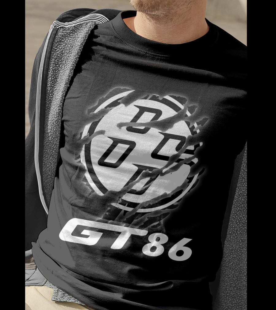 Gt86 07 Toyota Racing Logo Claw Mark T-Shirt