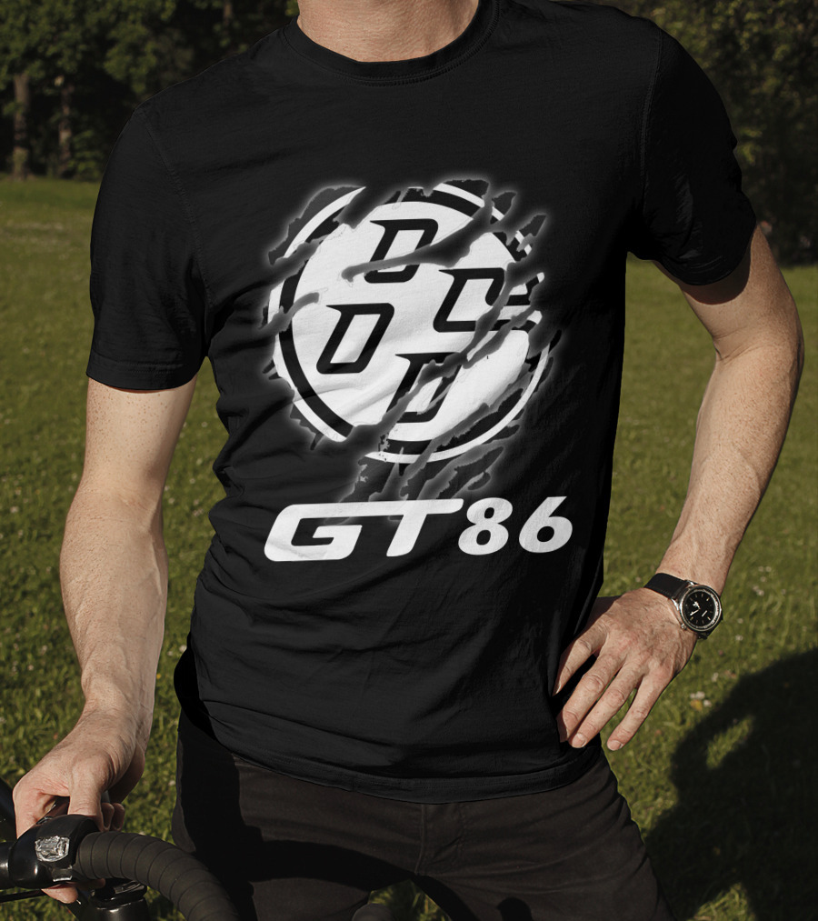 Gt86 07 Toyota Racing Logo Claw Mark T-Shirt
