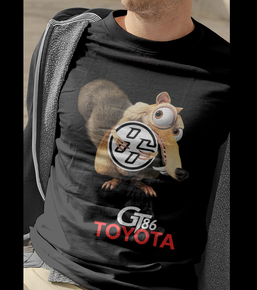 Gt86 Toyota Ice Age Character Embrace T-Shirt