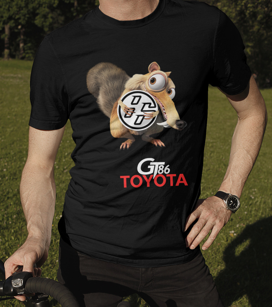 Gt86 Toyota Ice Age Character Embrace T-Shirt