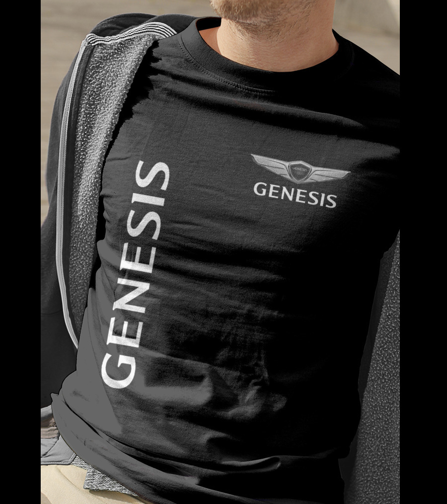 Genesis Winged Emblem Brand T-Shirt