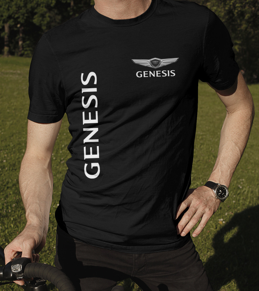 Genesis Winged Emblem Brand T-Shirt