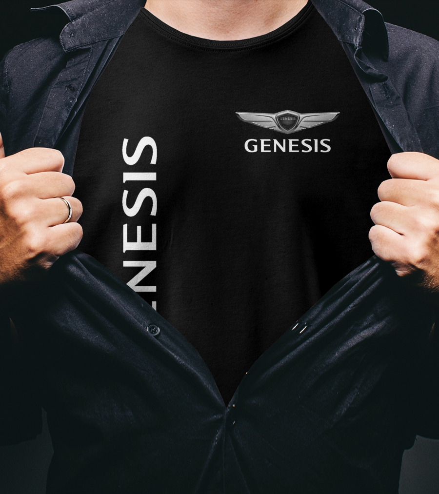 Genesis Winged Emblem Brand T-Shirt