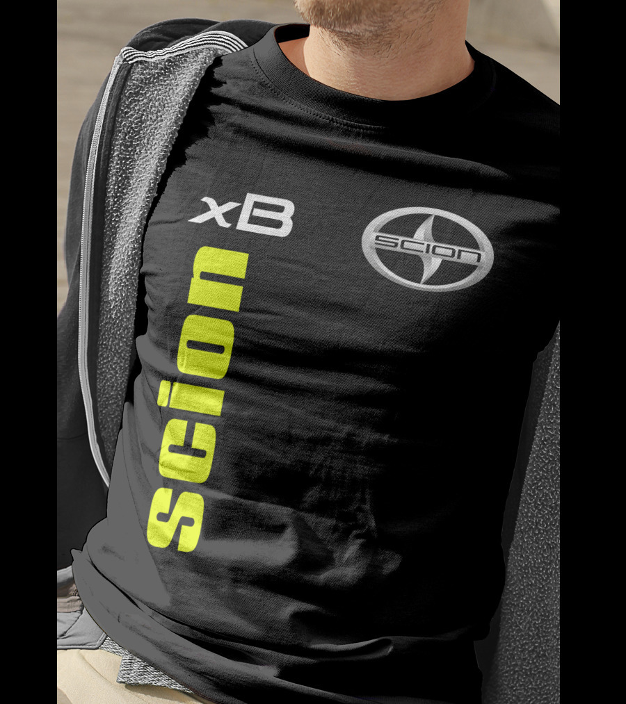 Scion Xb Logo Vertical And Horizontal T-Shirt