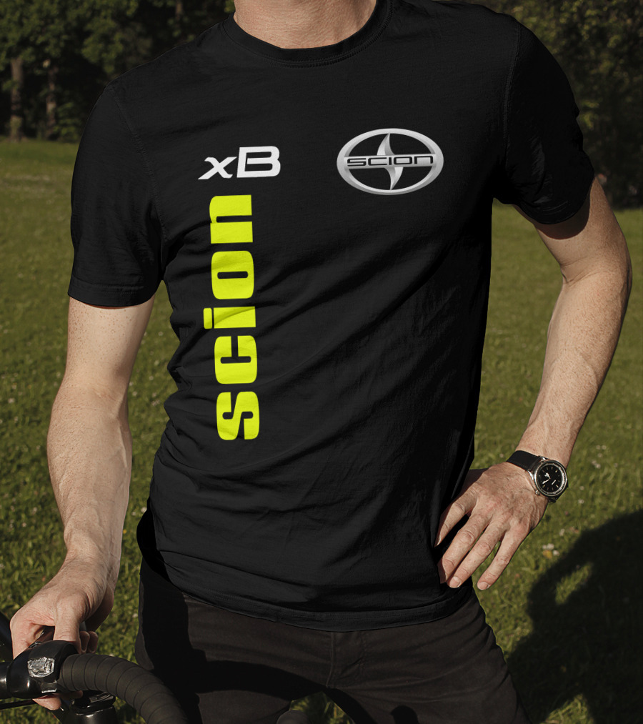 Scion Xb Logo Vertical And Horizontal T-Shirt