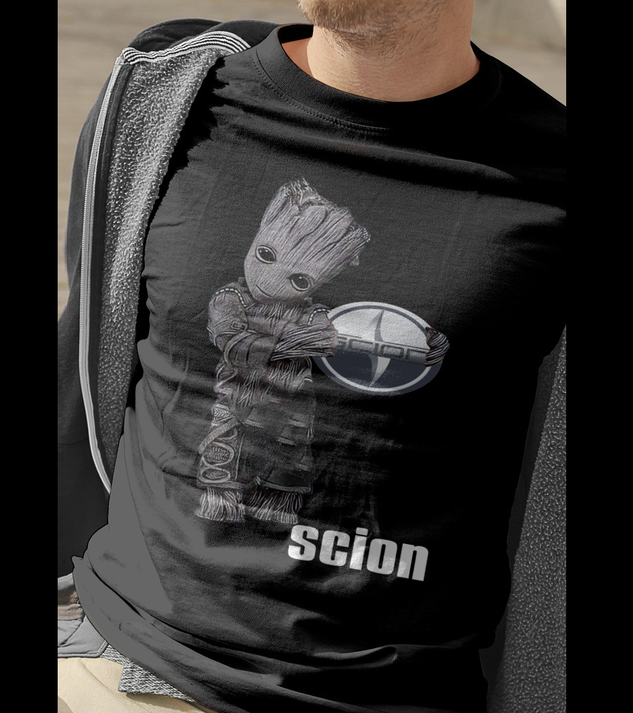 Scion Groot 01 Car Emblem Fusion T-Shirt