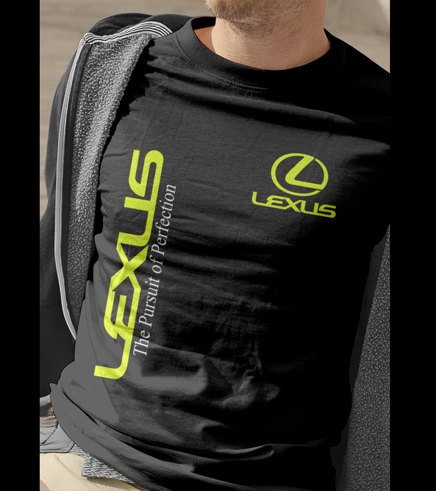 Lexus The Pursuit Of Perfection Neon Logo T-Shirt