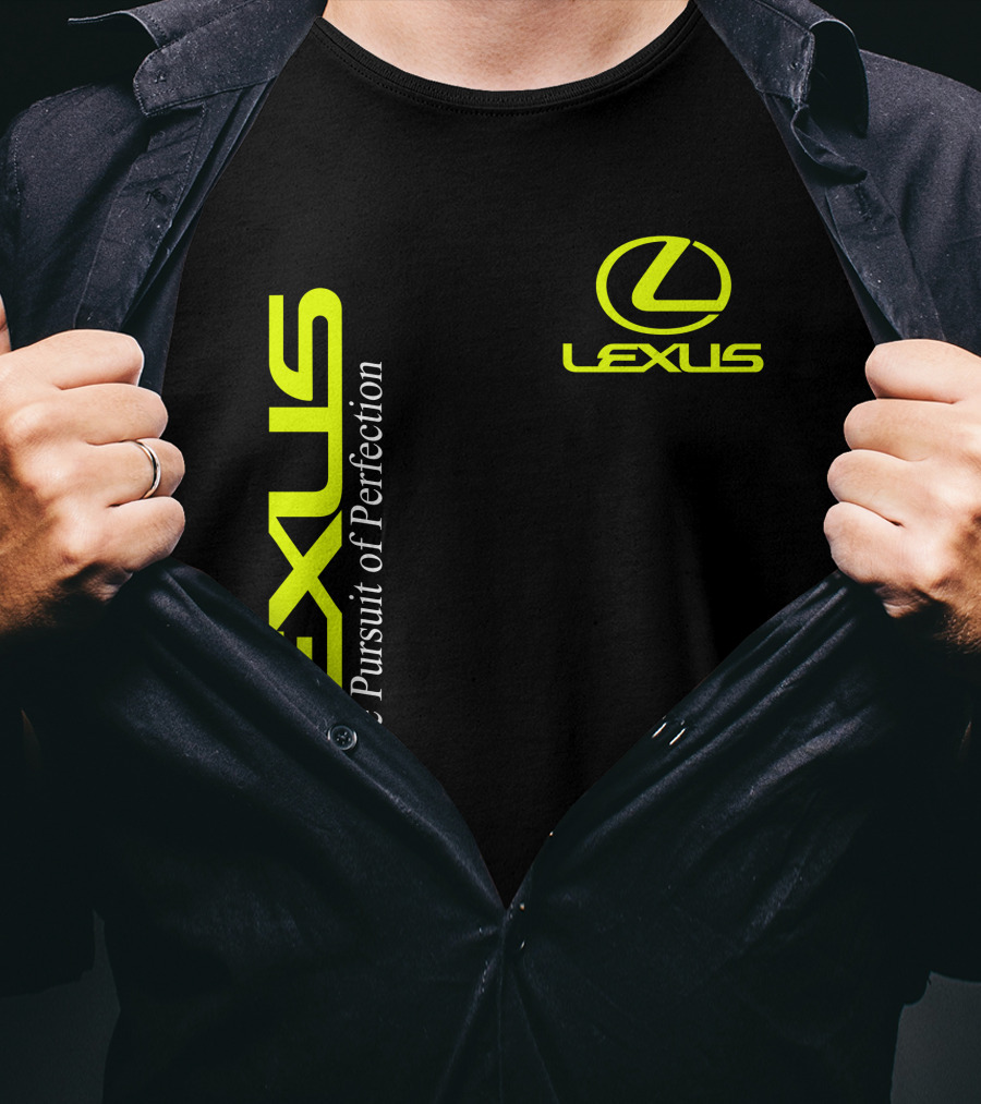 Lexus The Pursuit Of Perfection Neon Logo T-Shirt