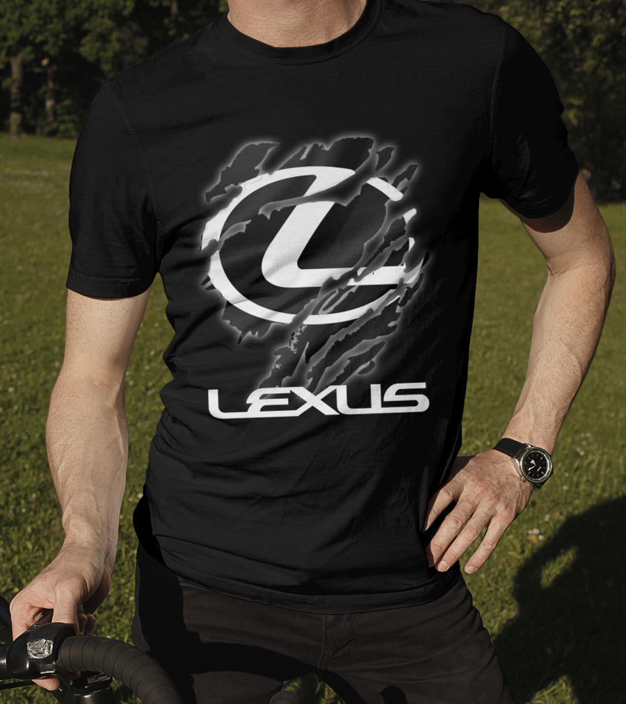 Lexus Logo With Claw Marks T-Shirt