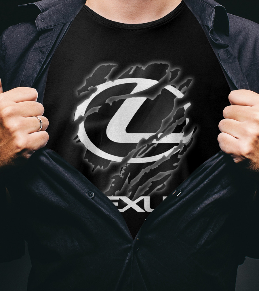 Lexus Logo With Claw Marks T-Shirt
